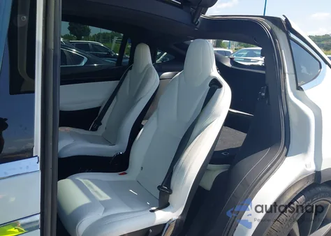 2020 Tesla Model X Long Range Dual Motor All-Wheel Drive/Long Range Plus Dual Motor All-Wheel Drive from USA, damaged, VIN 5YJXCBE24LF231730